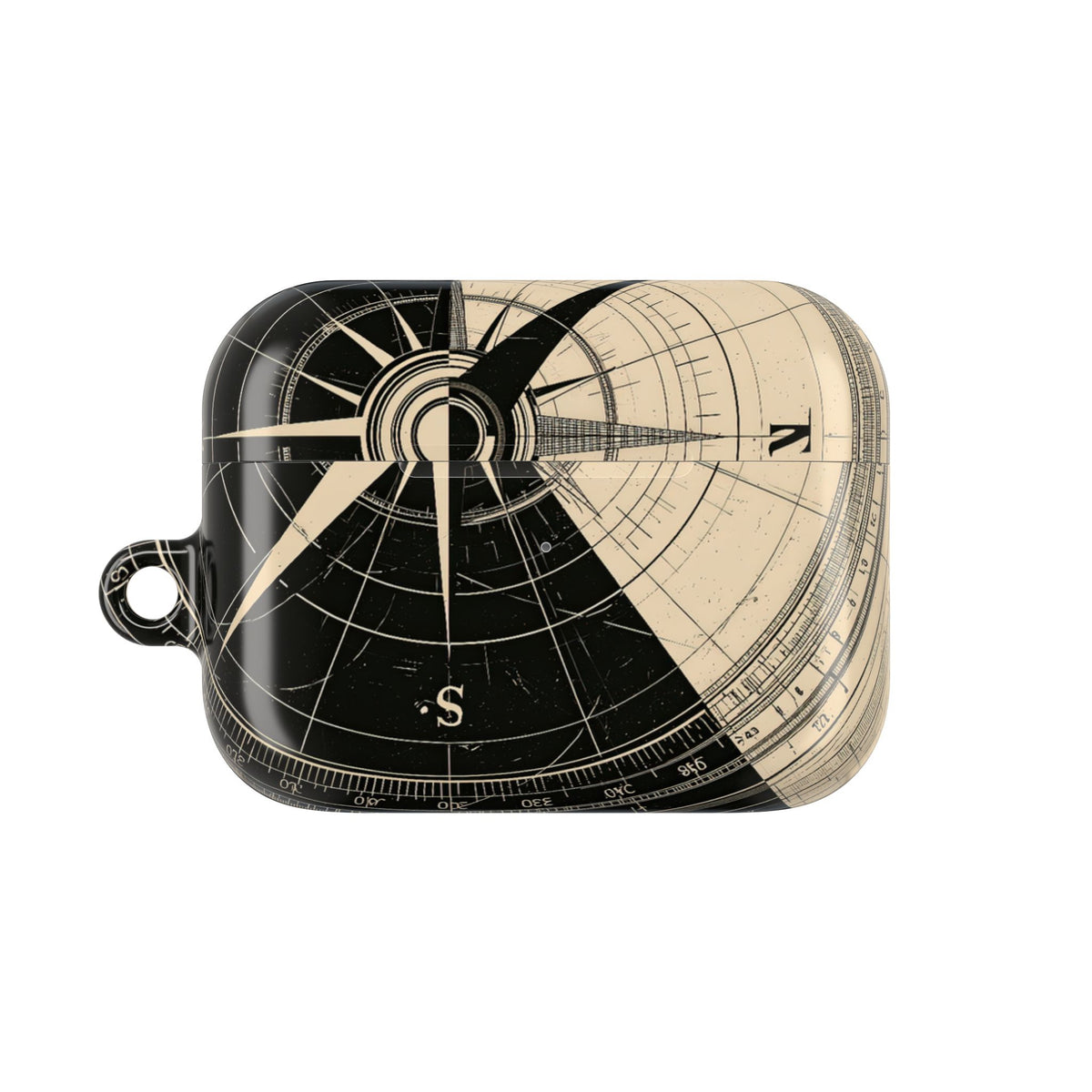 Orbital Meridian · Hard Case for AirPods & AirPods Pro · Black