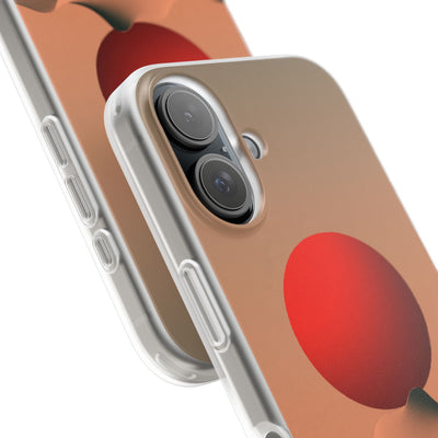 Crimson Sol Ridge · Lite Phone Case for iPhone ·  Red