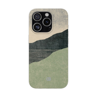 Green Lite Phone Case for iPhone - Moss Ridge Grain