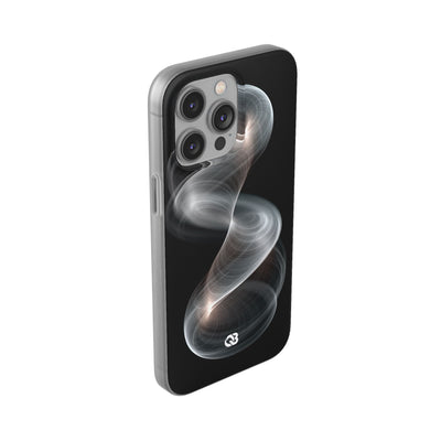 Luminous Vortex · Lite Phone Case for iPhone ·  Black