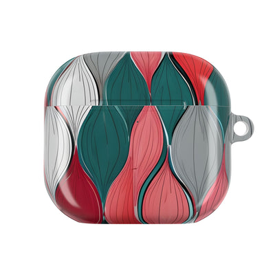 Leaf Spiral Pink - AirPods Case