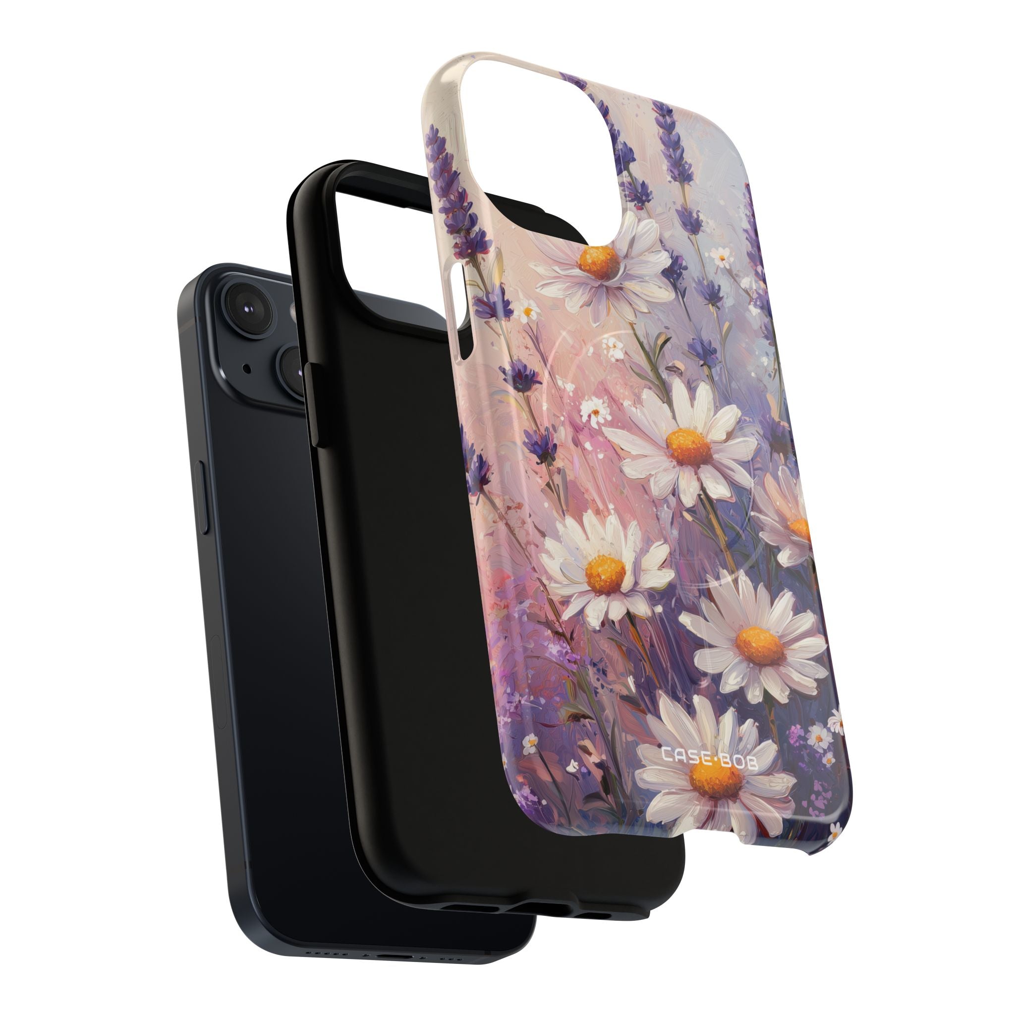Daisy Lavender Bloom iPhone 14 Case - Tough+