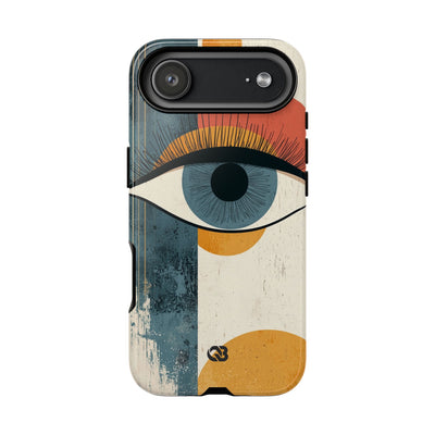 Distressed Azure Ocular · Tough Phone Case for iPhone