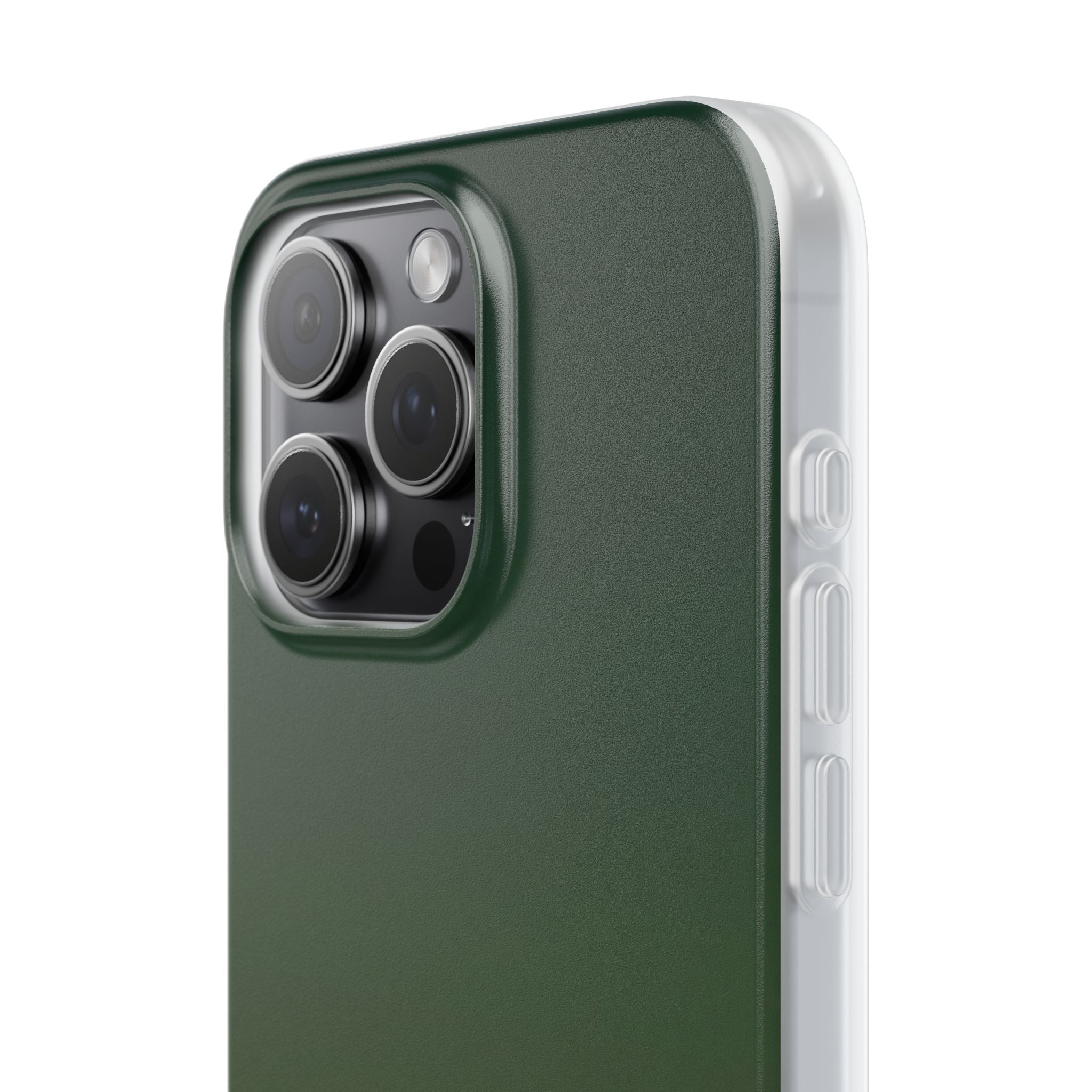 Green Lite Phone Case for iPhone - Shadow Moss Grain