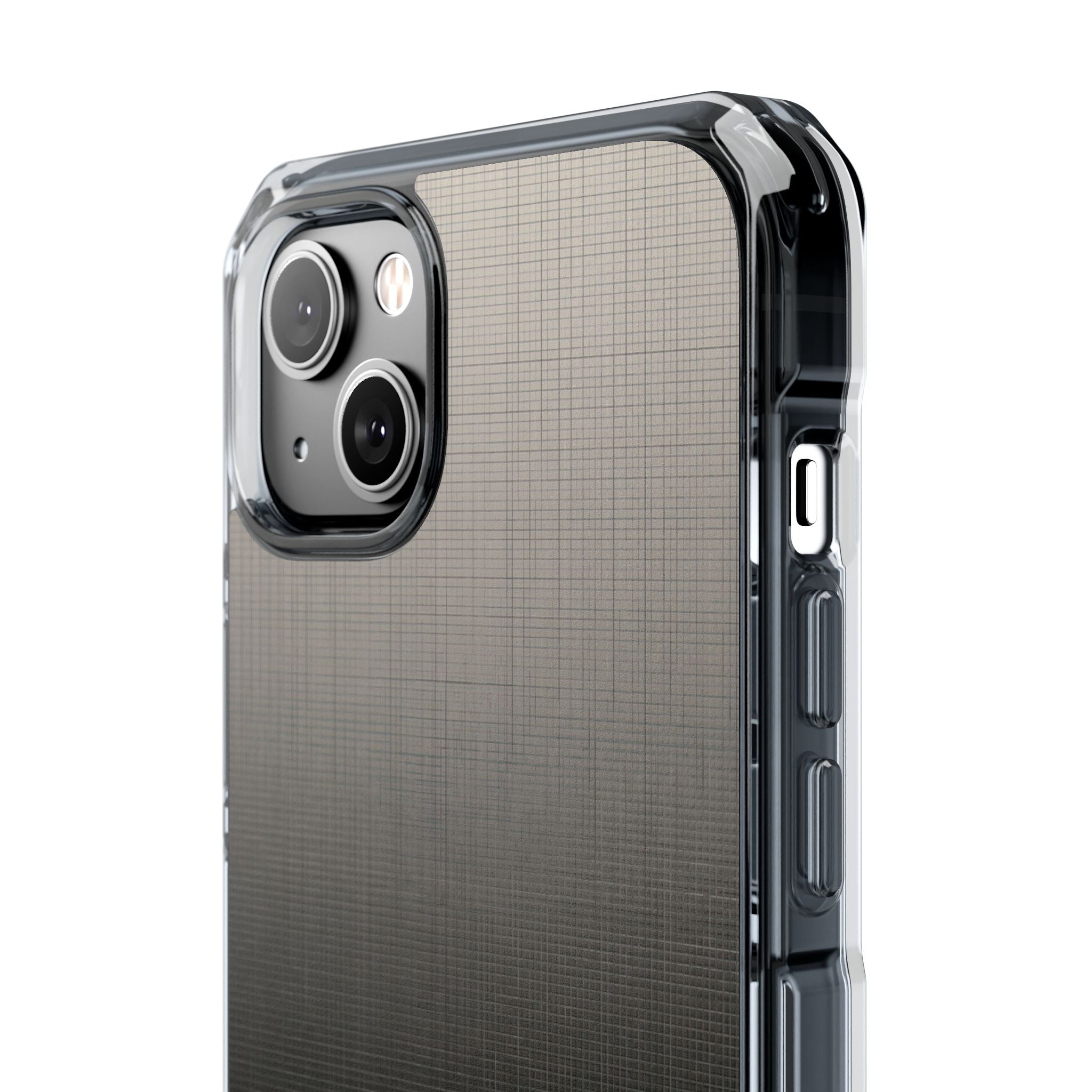 Grey Impact MagSafe Phone Case for iPhone - Faded Sand Mesh