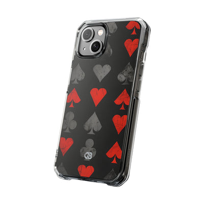 Gritty Suit Repeat · Impact Phone Case for iPhone · Magsafe
