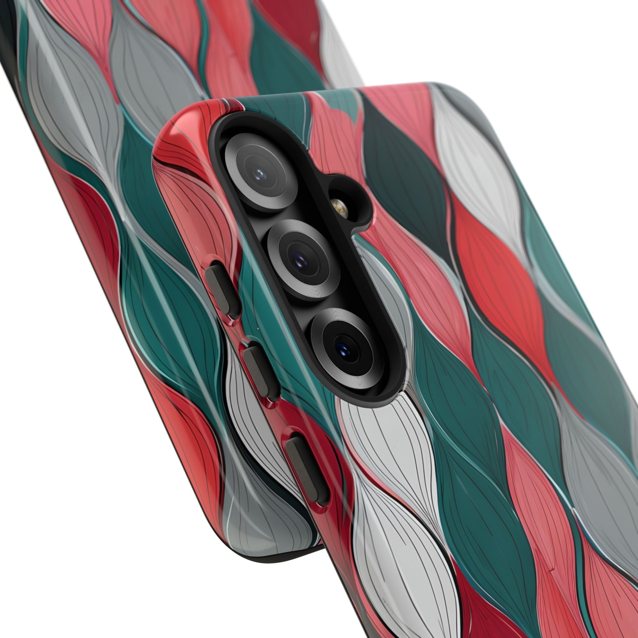 Blattkaskade Teal Samsung S25 Plus Case - Tough