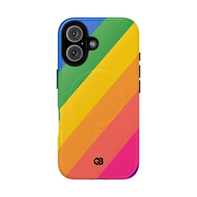 Vibrant Spectrum Slope · Tough+ Phone Case for iPhone · Magsafe