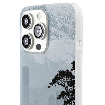 Misty Horizon · Lite Phone Case for iPhone ·  Blue