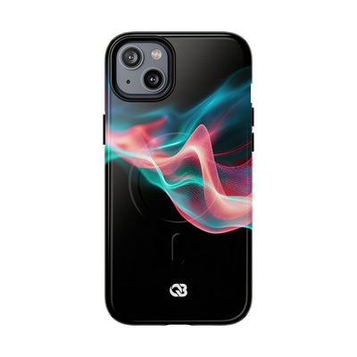 Digital Frequency · Tough 2.0 Magnetic Phone Case for iPhone · Black