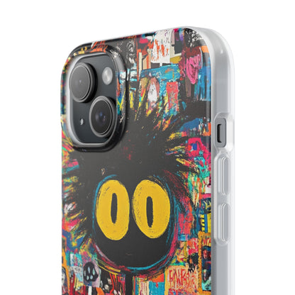 Spiky Shadow iPhone 15 Plus Case - Soft