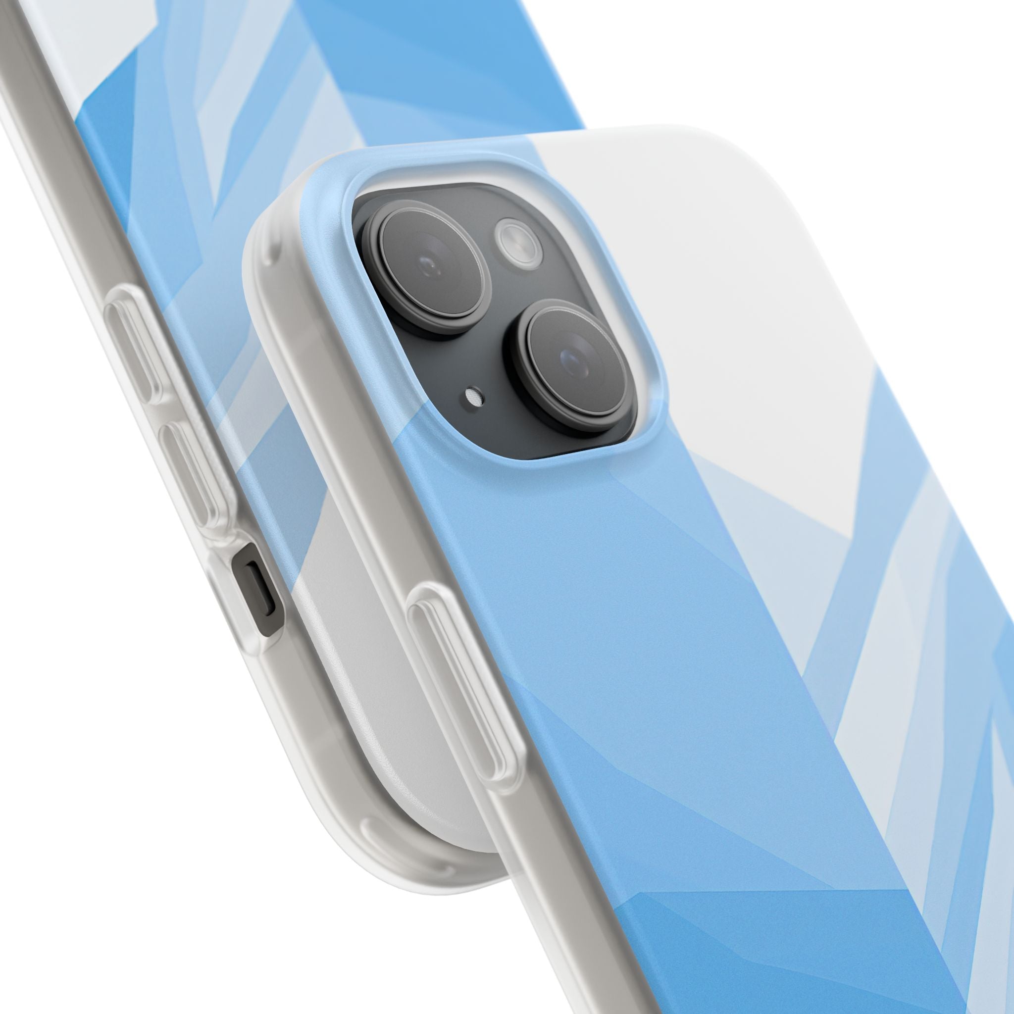 Blue Lite Phone Case for iPhone - Arctic Glacial Ridge