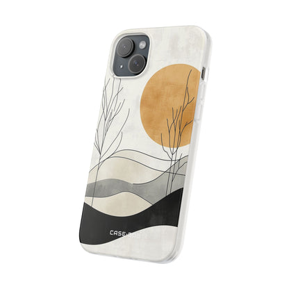 Orange Halo iPhone 15 Plus Case - Soft