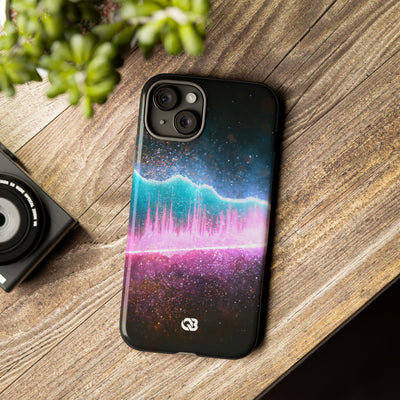 Digital Frequency · Tough Phone Case for iPhone · Pink