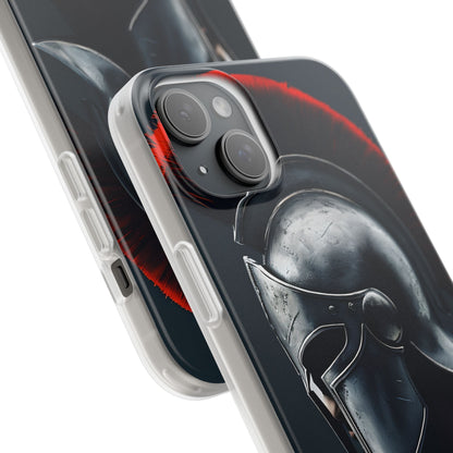 Sølv Centurion iPhone 15 Plus Cover - Blød