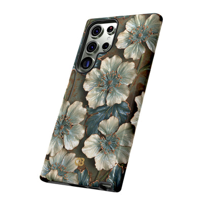 Gilded Blossom Reverie · Tough Phone Case for Samsung · Teal