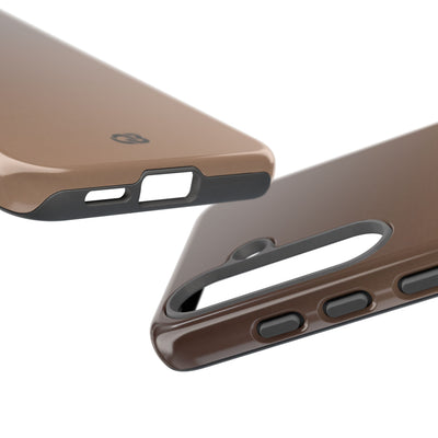 Umber Fade · Tough Phone Case for Samsung · Brown