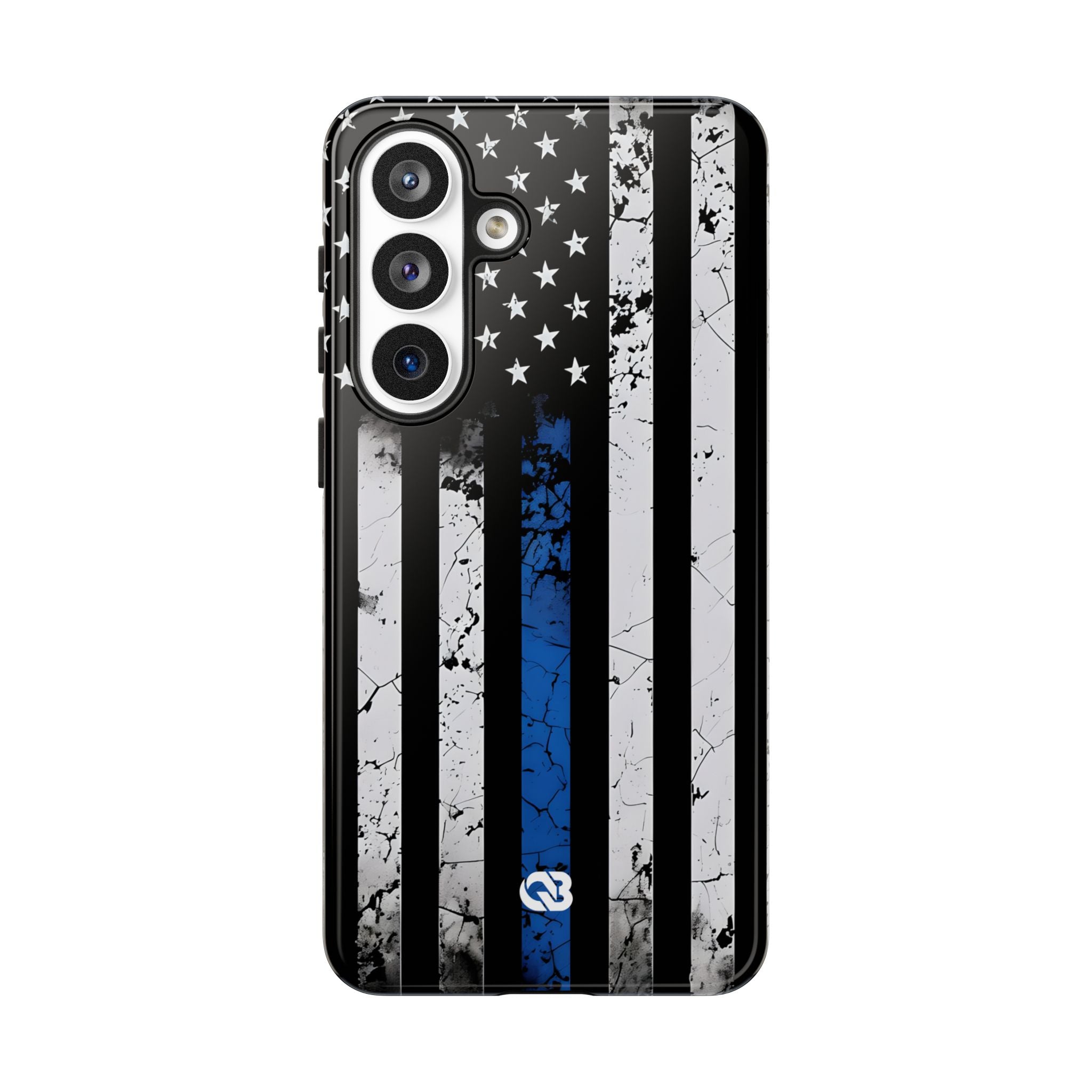 Gritty Cobalt Flag · Tough Handyhülle für Samsung