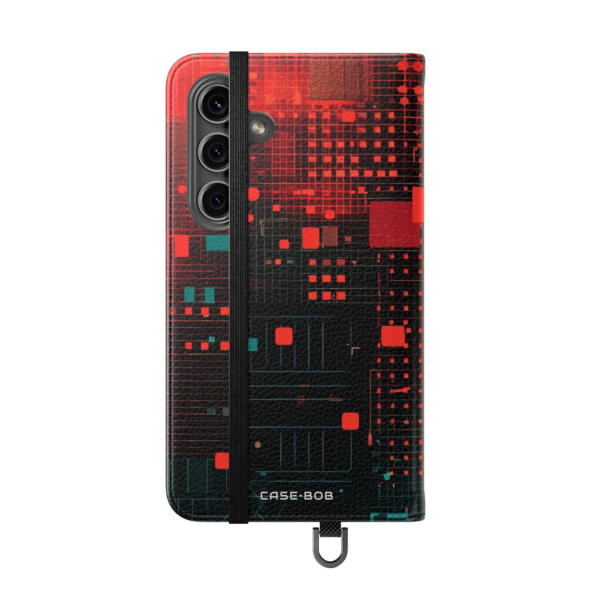 Crimson Circuit - Samsung S24 Case - Wallet
