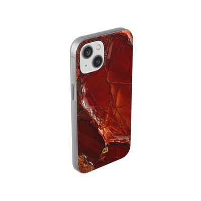 Amber Embrace · Lite Phone Case for iPhone ·  Brown