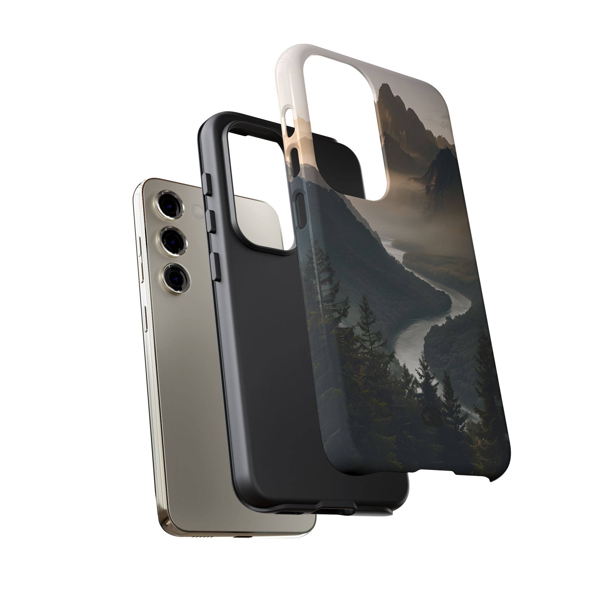 Golden Summit Valley · Tough Phone Case for Samsung
