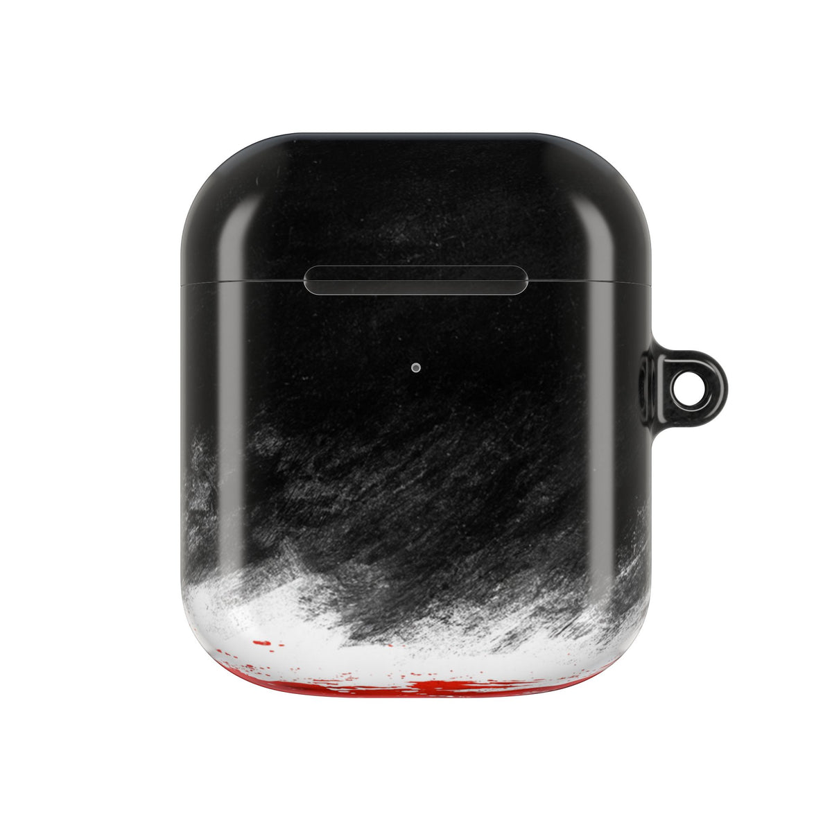 Crimson Horizon · Hard Case for AirPods & AirPods Pro · Black