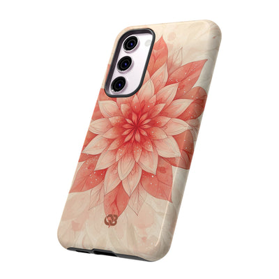 Coral Layered Bloom · Tough Handyhülle für Samsung