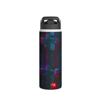 Neural Circuit Core · Insulated Water Bottle · Black