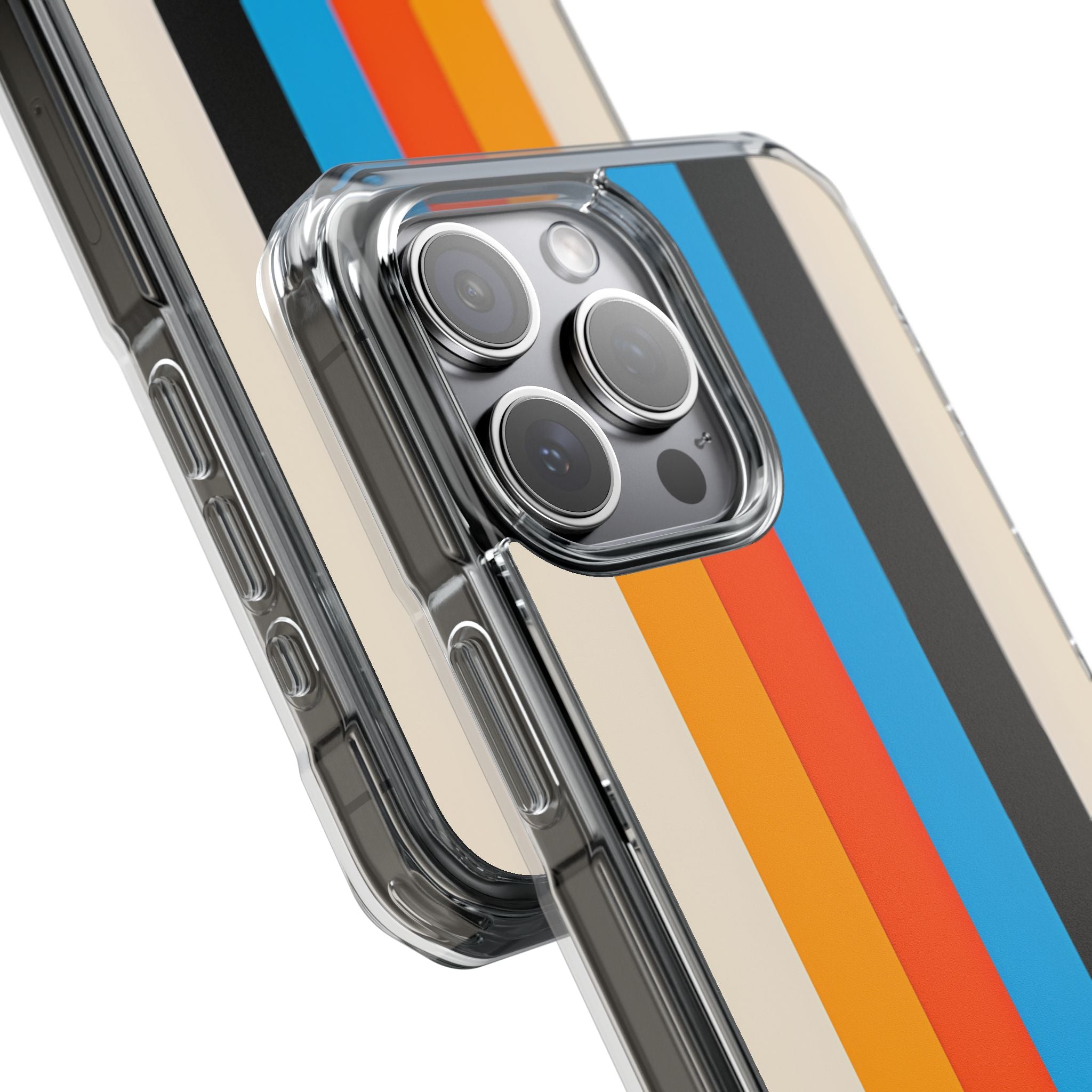 Retro Racing Stripes · Impact Custodia per iPhone · Magsafe