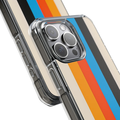 Retro Racing Stripes · Impact Custodia per iPhone · Magsafe