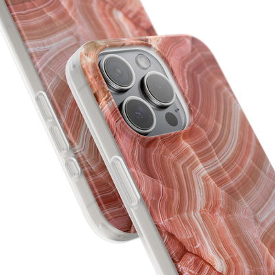 Blushing Rose Strata · Lite Phone Case for iPhone ·  Pink