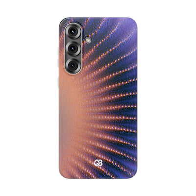 Luminous Aura Burst · Lite Phone Case for Samsung · Blue