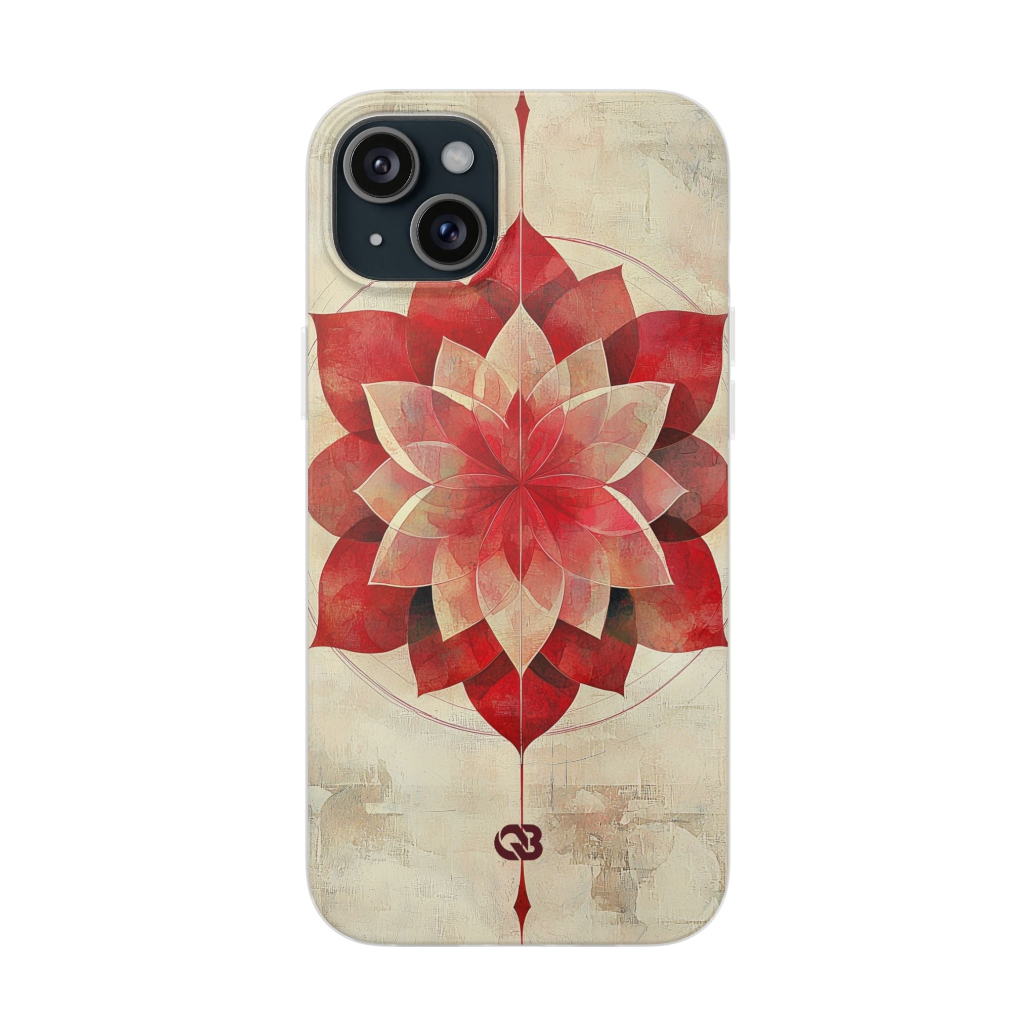 Crimson Petal Peak · Soft Phone Case for iPhone