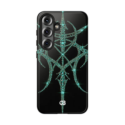 Teal Cyber Sigil · Tough Phone Case for Samsung · Teal
