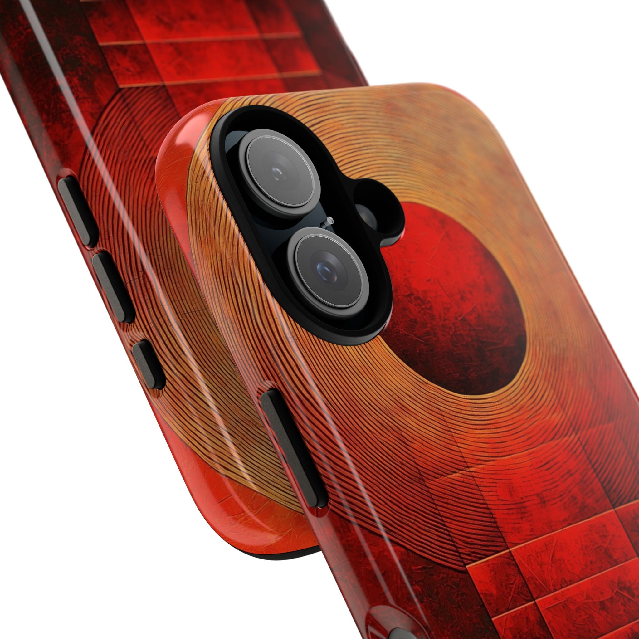 Crimson Solar Halo · Custodia Tough per iPhone