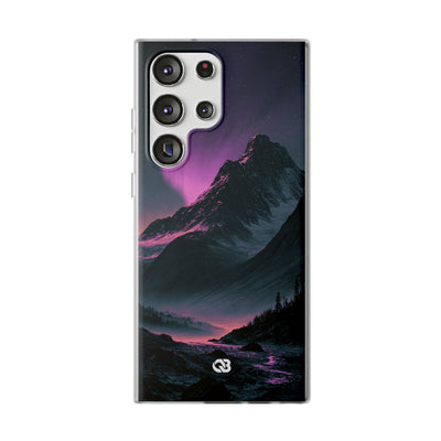 Arctic Aurora Summit · Lite Phone Case for Samsung · Black
