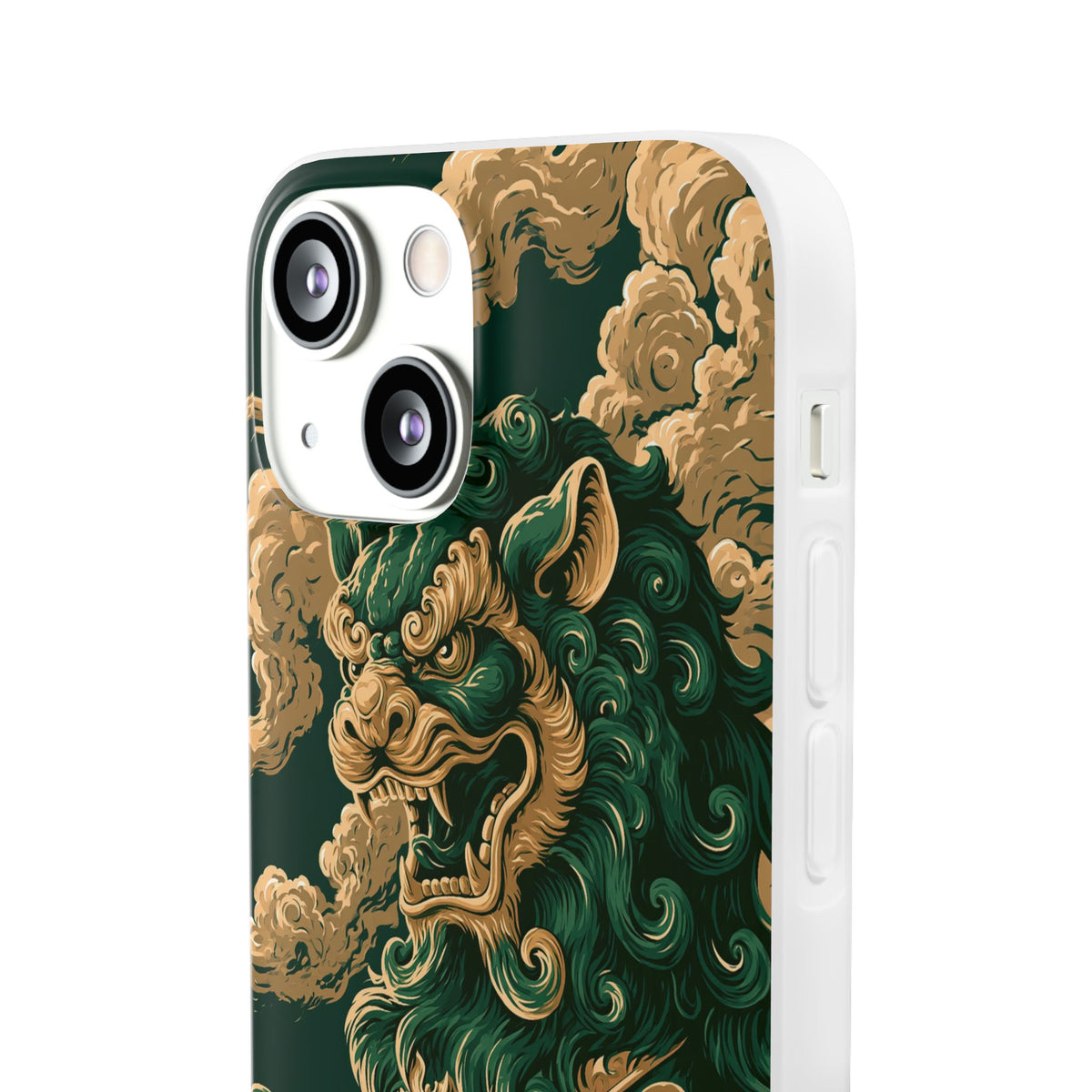 Imperial Guardian Lion · Lite Phone Case for iPhone ·  Green