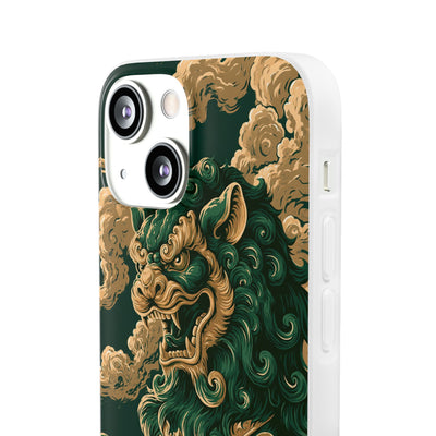 Imperial Guardian Lion · Lite Phone Case for iPhone ·  Green