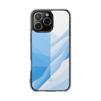 Blue Impact MagSafe Phone Case for iPhone - Arctic Glacial Ridge