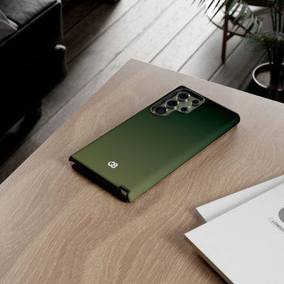 Evergreen Gradient · Tough Phone Case for Samsung · Green