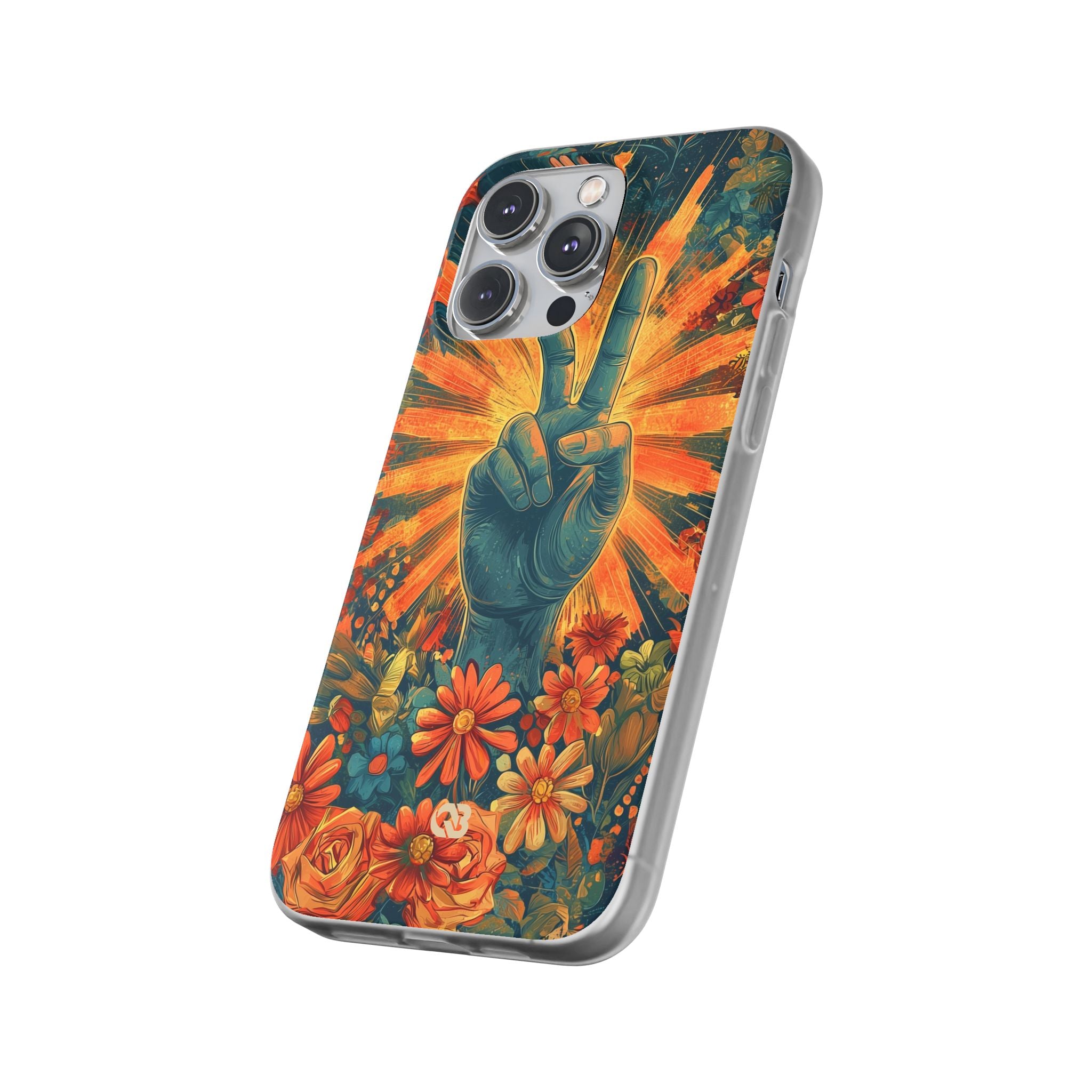 Radiant Peace Bloom · Soft Phone Case for iPhone