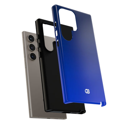 Blue Tough Phone Case for Samsung - Cobalt Depth Shift