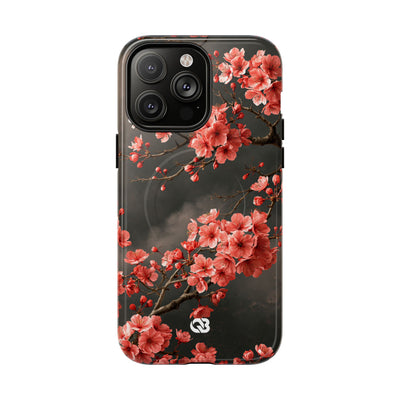 Dark Sakura Nocturne · Tough 2.0 Magnetic Phone Case for iPhone · Black