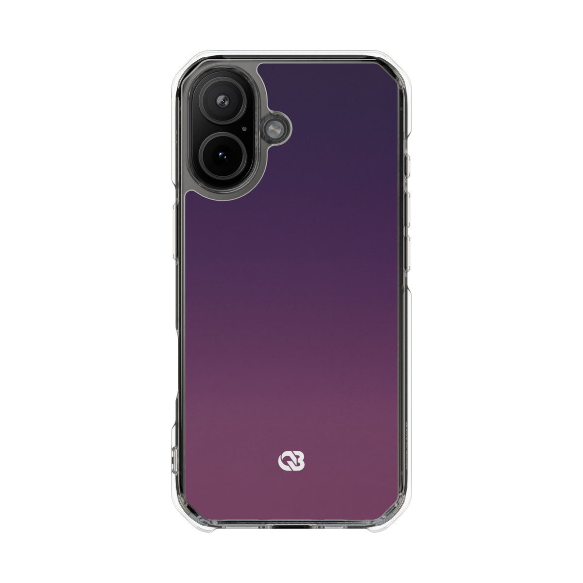 Velvet Dusk · Clear Impact Magnetic Phone Case for iPhone · Purple