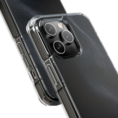 Black Impact MagSafe Phone Case for iPhone - Obsidian Ridge Flux