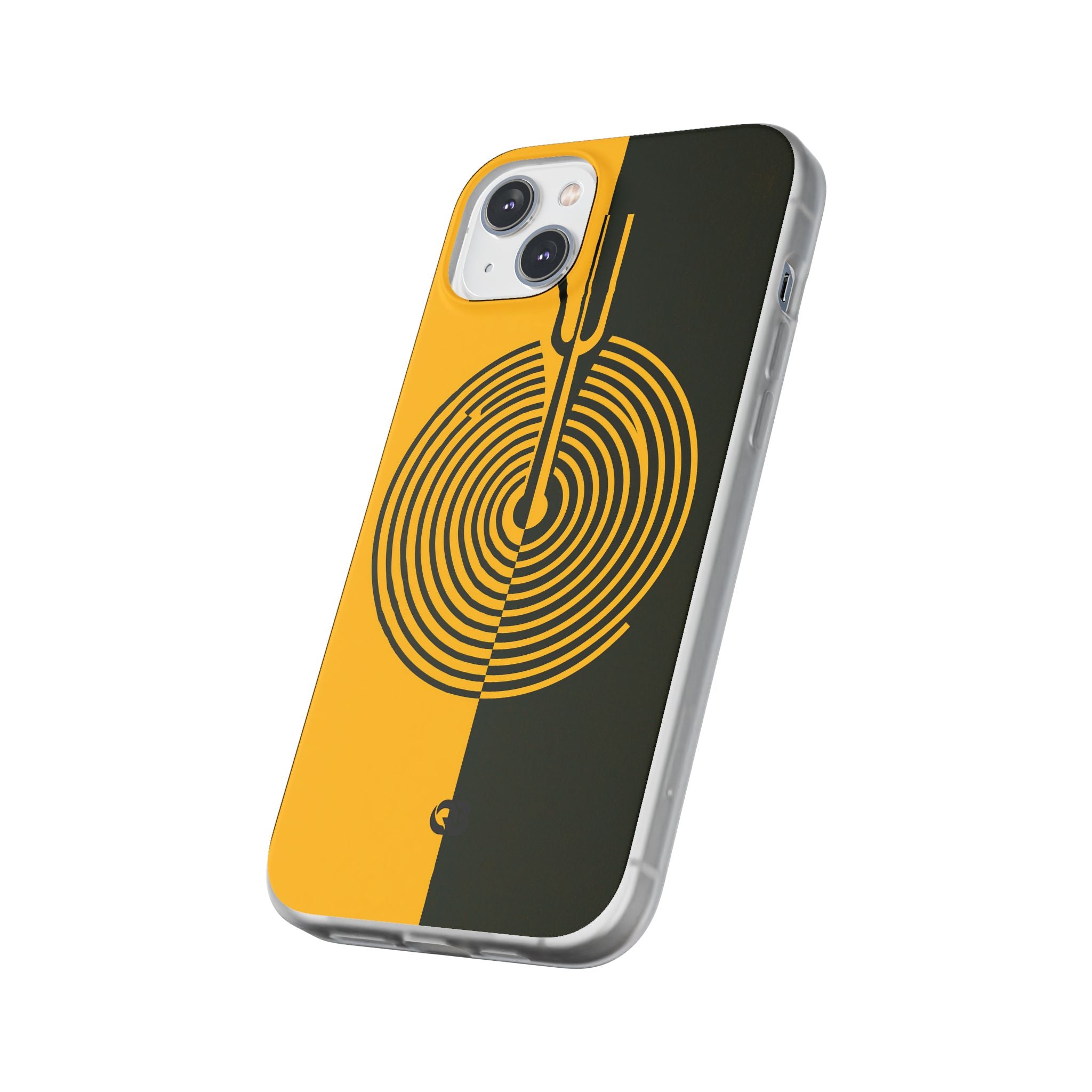 Yellow Lite Phone Case for iPhone - Voltage Sector Pulse