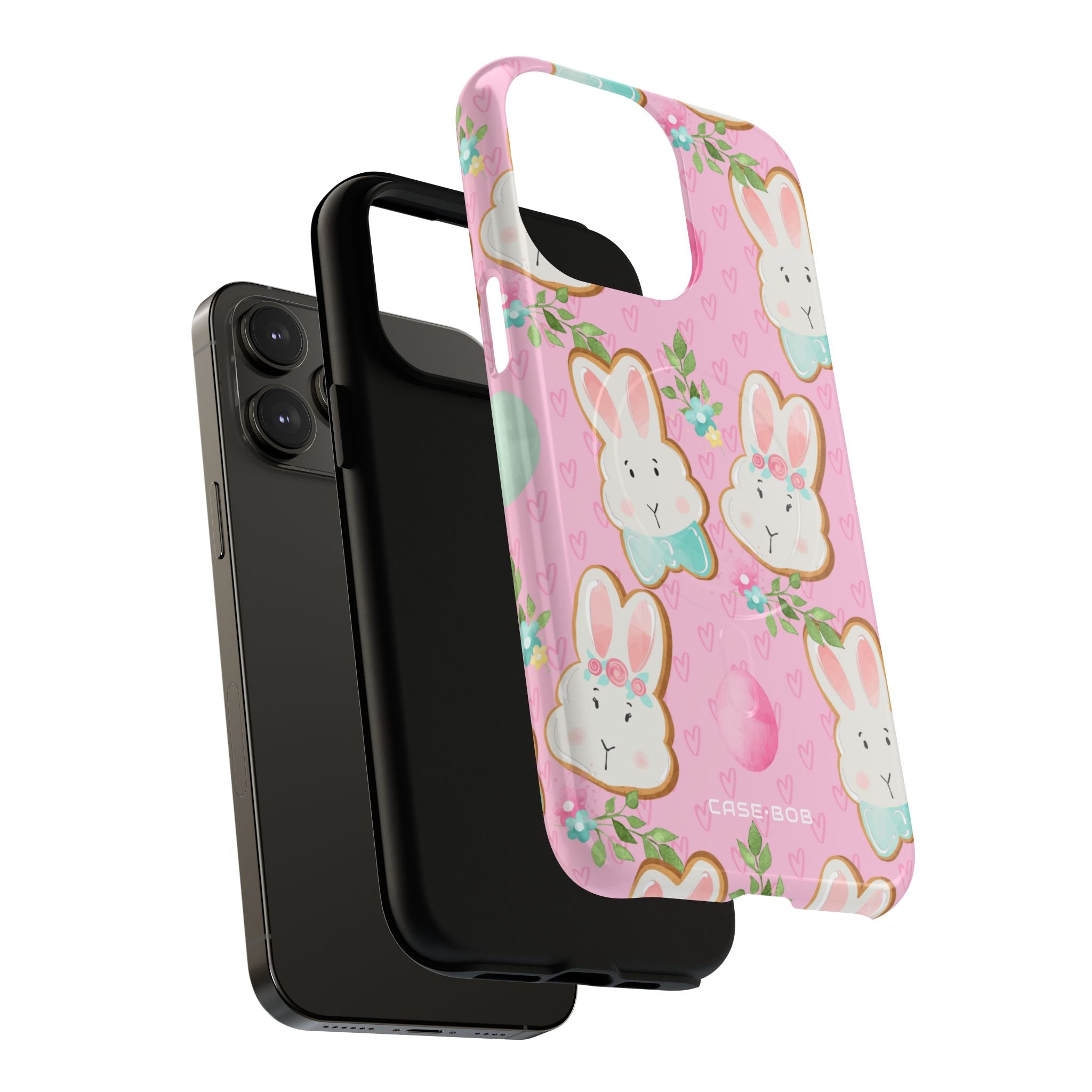 Bunny Blossom iPhone 14 Pro Max Case - Tough+
