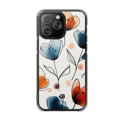 Ink Watercolor Tulips · Impact Phone Case for iPhone · Magsafe