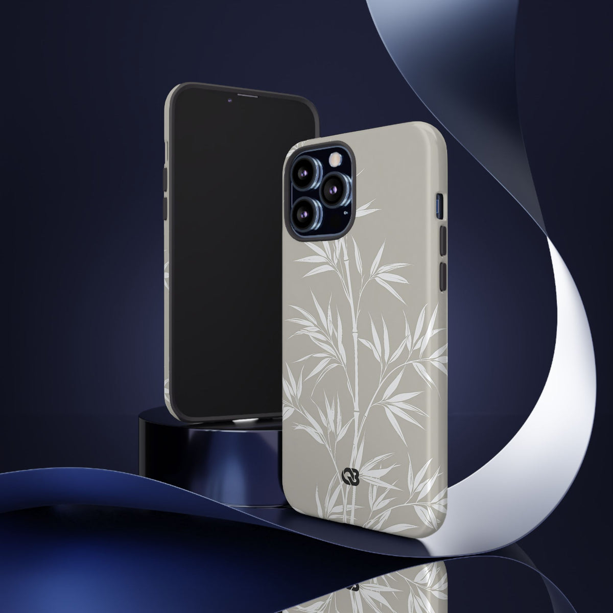 Serene Bamboo · Tough Phone Case for iPhone · Beige