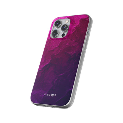 Violet Swirl iPhone 14 Pro Max Case - Soft